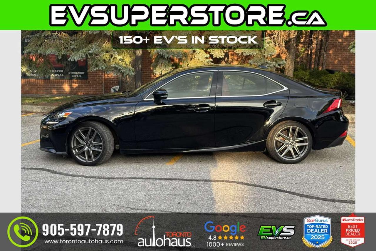 2016 Lexus IS 350/F-SPORT 2/RED INTERIOR Photo2