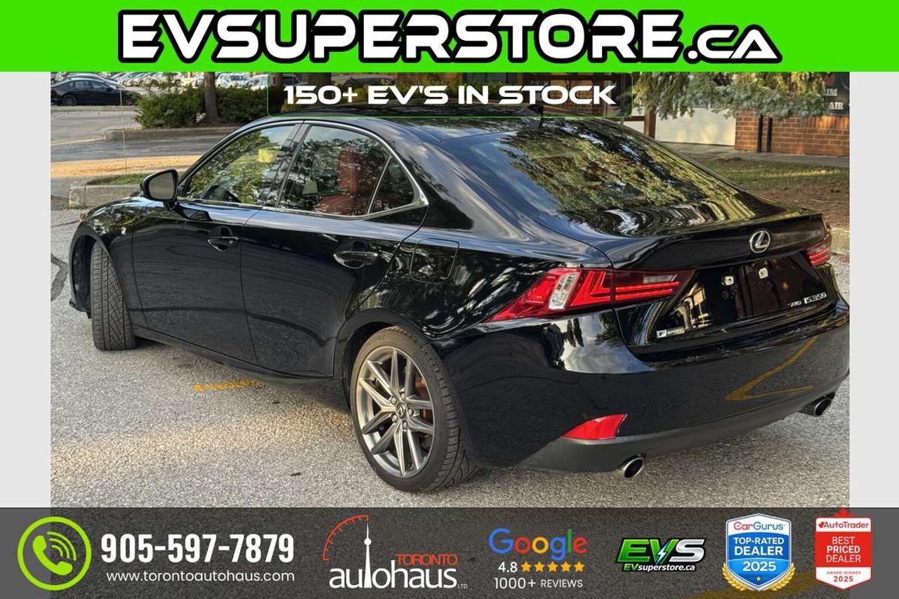2016 Lexus IS 350/F-SPORT 2/RED INTERIOR Photo3