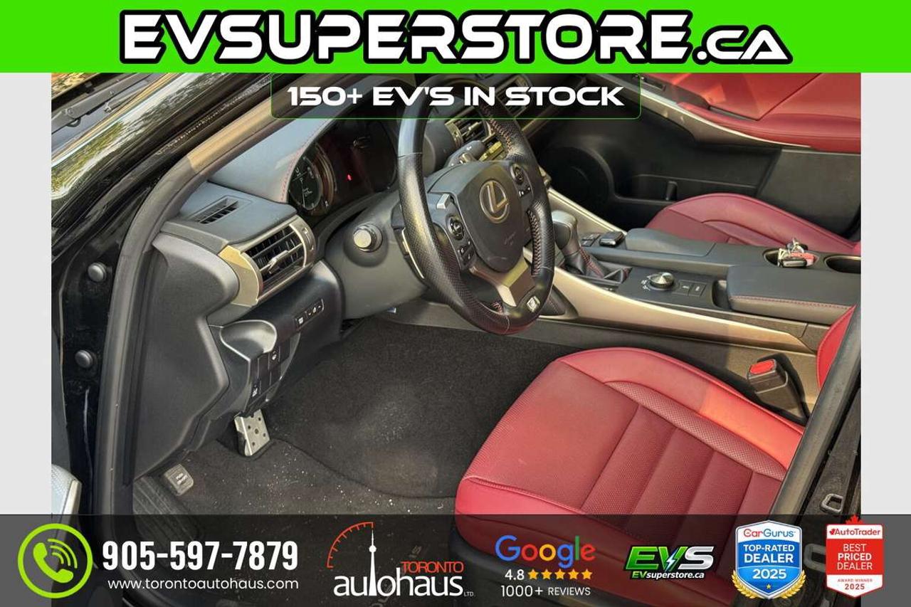 2016 Lexus IS 350/F-SPORT 2/RED INTERIOR Photo