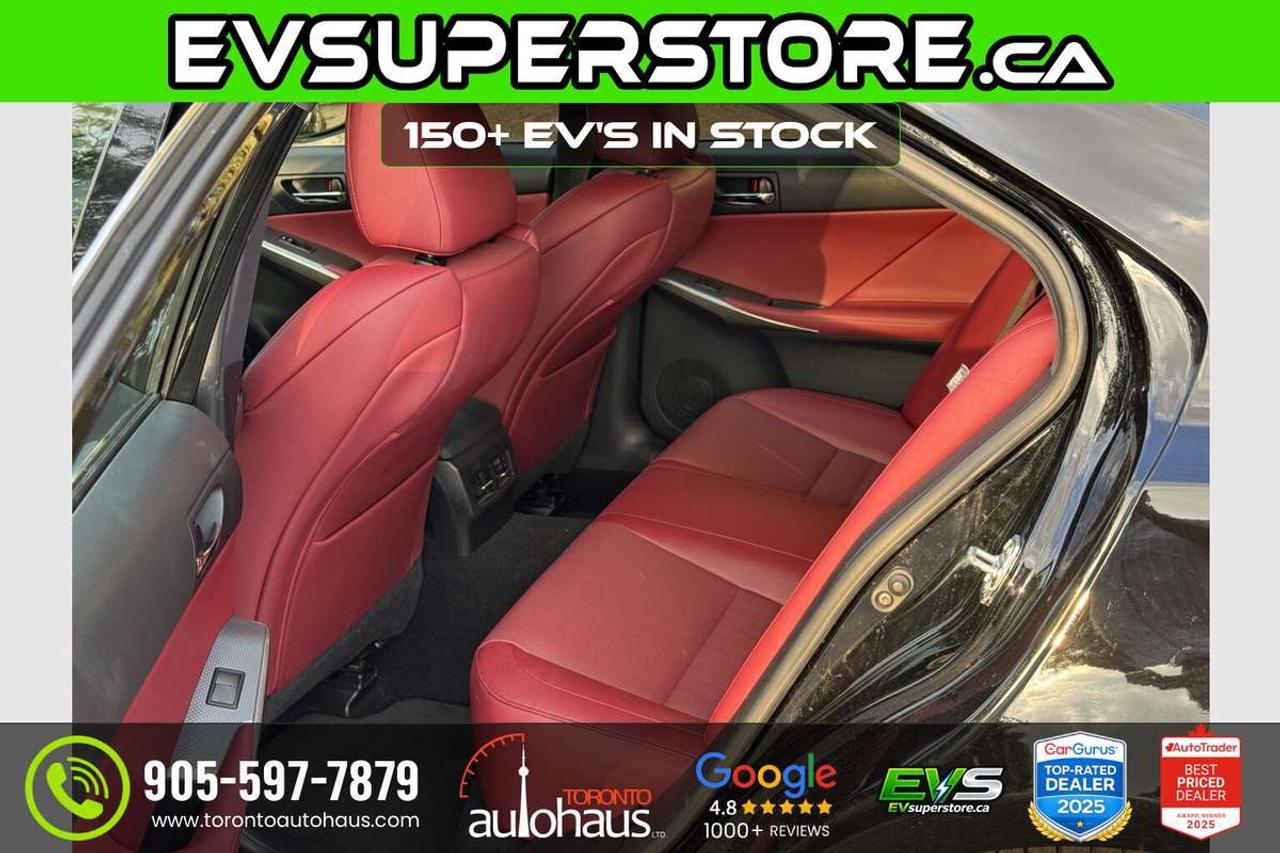 2016 Lexus IS 350/F-SPORT 2/RED INTERIOR Photo