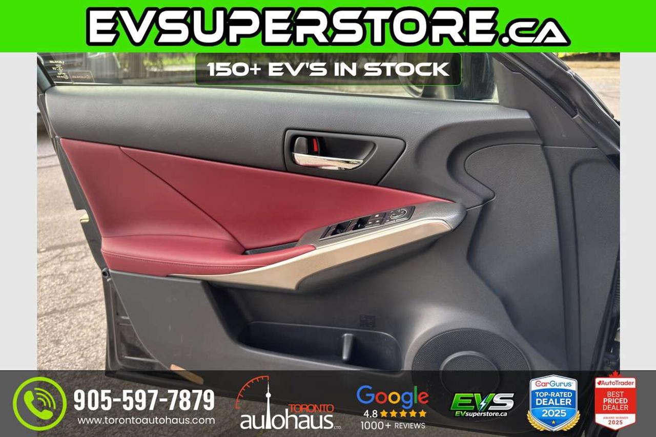 2016 Lexus IS 350/F-SPORT 2/RED INTERIOR Photo