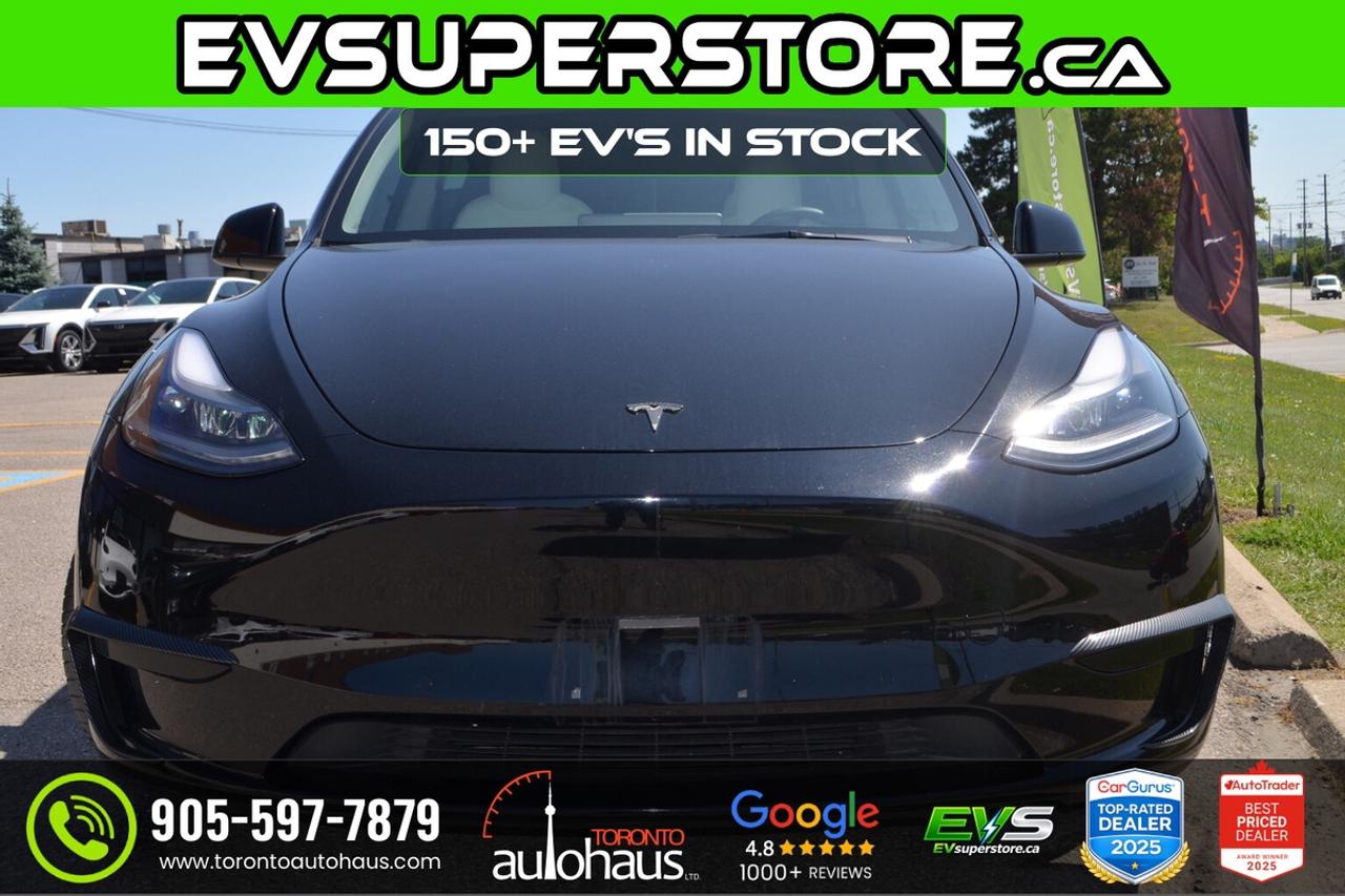 2022 Tesla Model Y Performance I WHITE INT. I EVSUPERSTORE.CA Photo