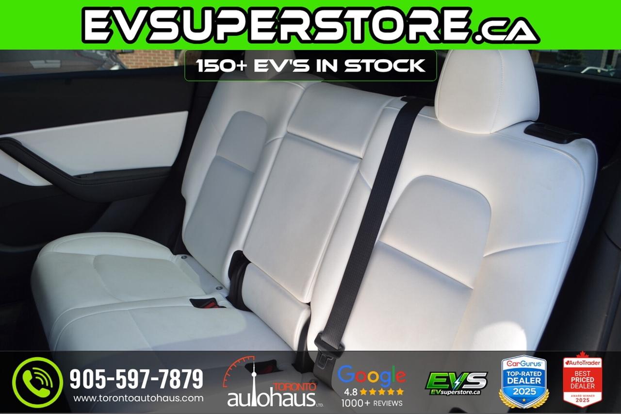 2022 Tesla Model Y Performance I WHITE INT. I EVSUPERSTORE.CA Photo