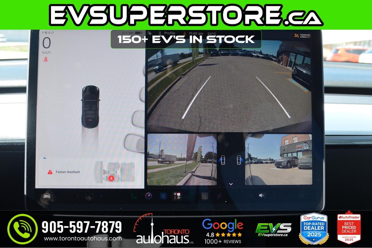2022 Tesla Model Y Performance I WHITE INT. I EVSUPERSTORE.CA Photo