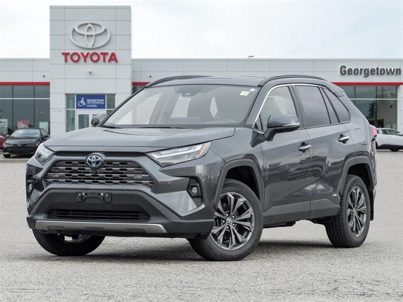 Used 2023 Toyota RAV4 Hybrid Limited AWD Sunroof | Backup Cam | Heated Seats | Wireless Charging | JBL Audio | Limited for sale in Georgetown, ON