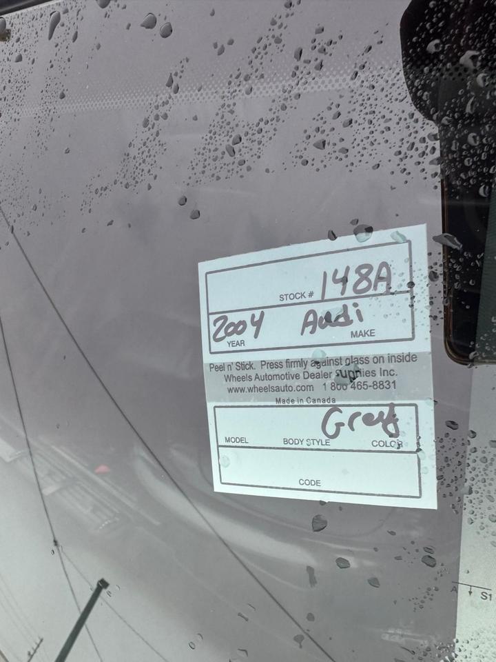 2004 Audi A6 2.7T, AWD, ONLY 154KMS, LOADED, AS IS SPECIAL Photo