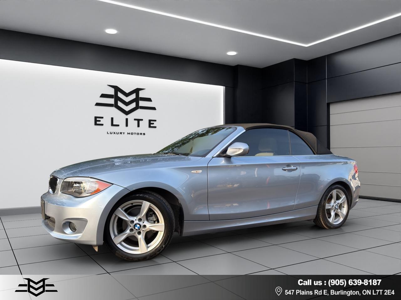 2012 BMW 1 Series Cabriolet 128i - 48,000KMS ONLY - LOW LOW KMS !!! Photo
