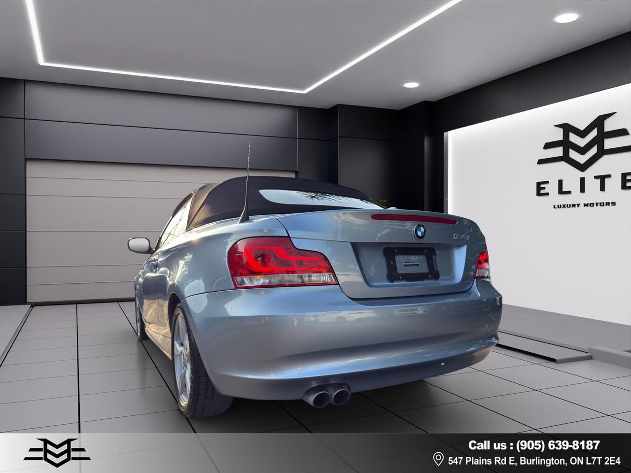 2012 BMW 1 Series Cabriolet 128i - 48,000KMS ONLY - LOW LOW KMS !!! Photo