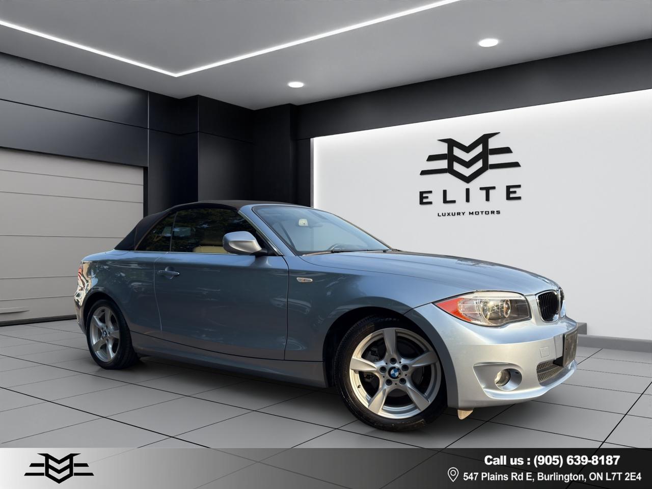 2012 BMW 1 Series Cabriolet 128i - 48,000KMS ONLY - LOW LOW KMS !!! Photo