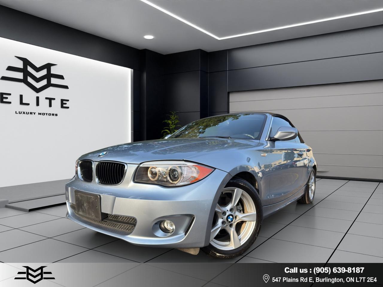 2012 BMW 1 Series Cabriolet 128i - 48,000KMS ONLY - LOW LOW KMS !!! Photo