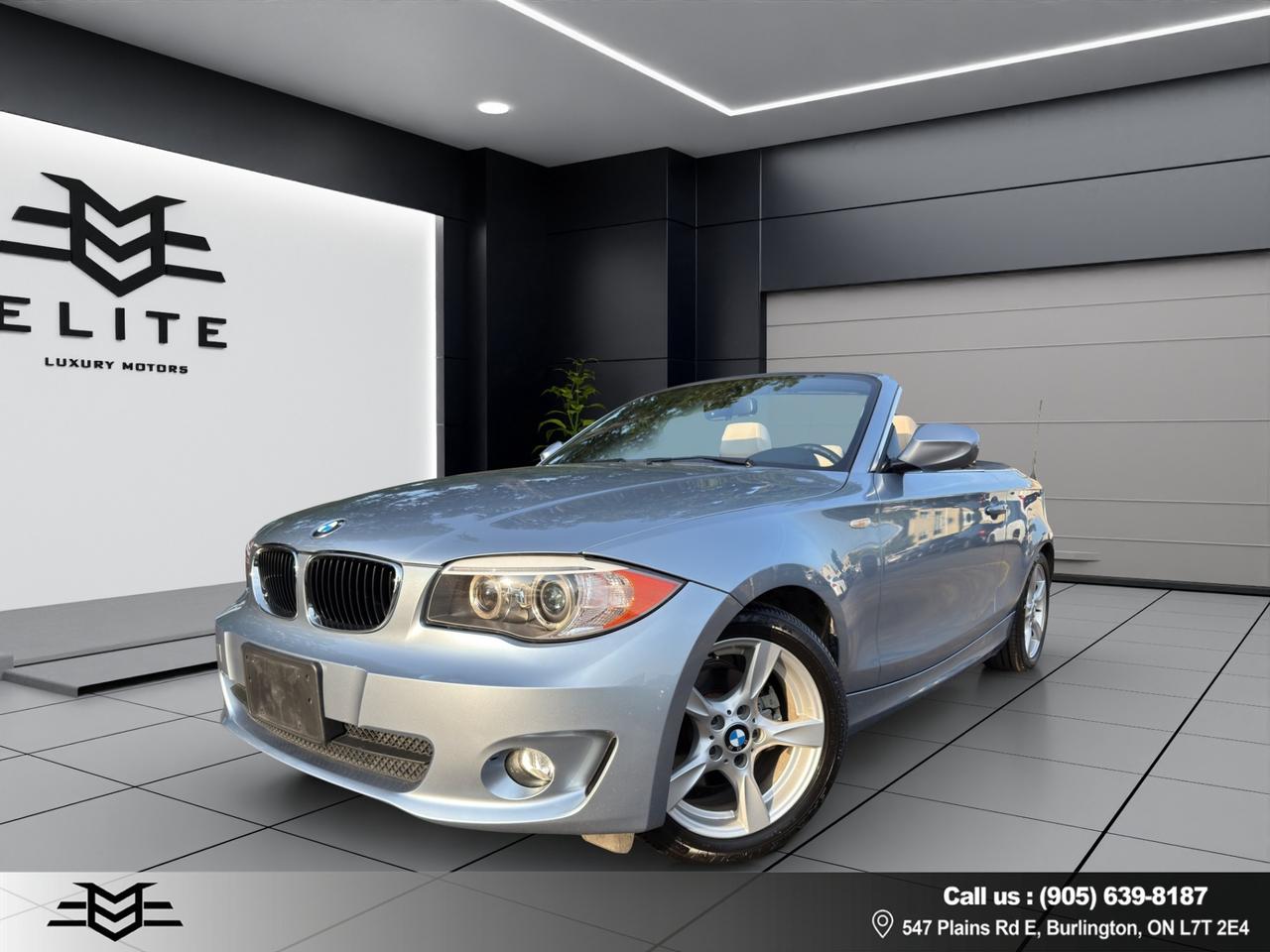 2012 BMW 1 Series Cabriolet 128i - 48,000KMS ONLY - LOW LOW KMS !!! Photo