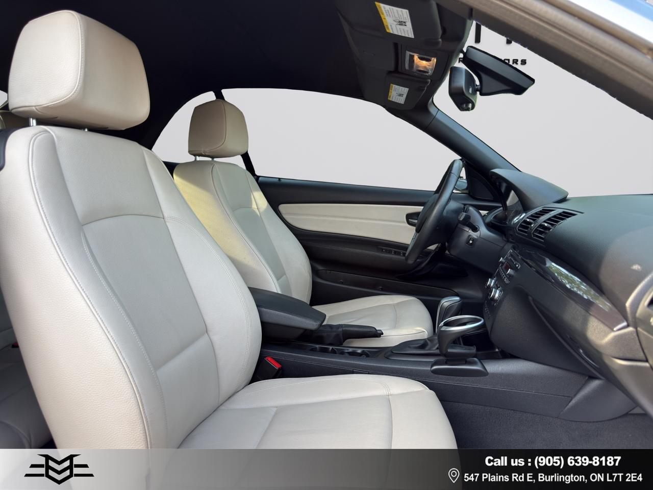 2012 BMW 1 Series Cabriolet 128i - 48,000KMS ONLY - LOW LOW KMS !!! Photo
