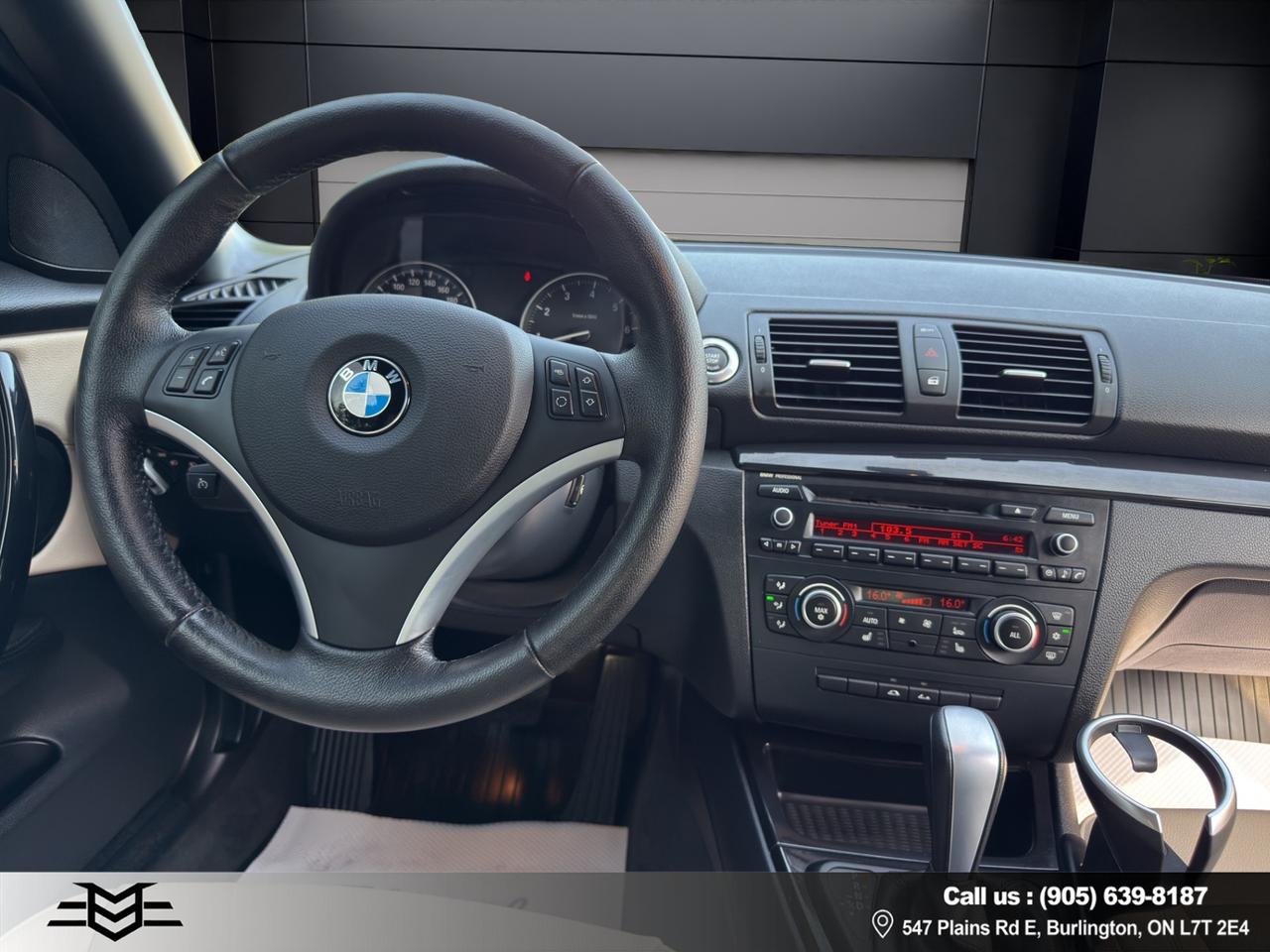 2012 BMW 1 Series Cabriolet 128i - 48,000KMS ONLY - LOW LOW KMS !!! Photo