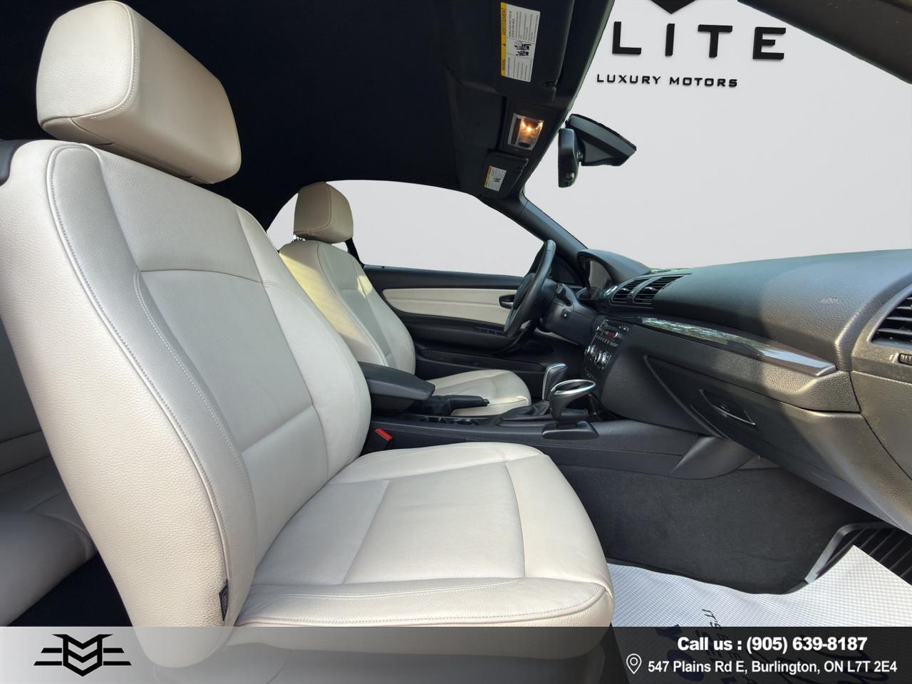 2012 BMW 1 Series Cabriolet 128i - 48,000KMS ONLY - LOW LOW KMS !!! Photo