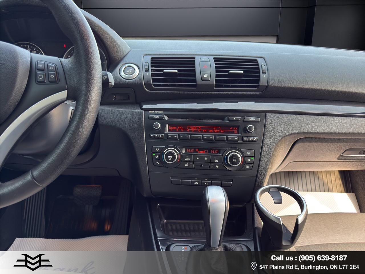 2012 BMW 1 Series Cabriolet 128i - 48,000KMS ONLY - LOW LOW KMS !!! Photo