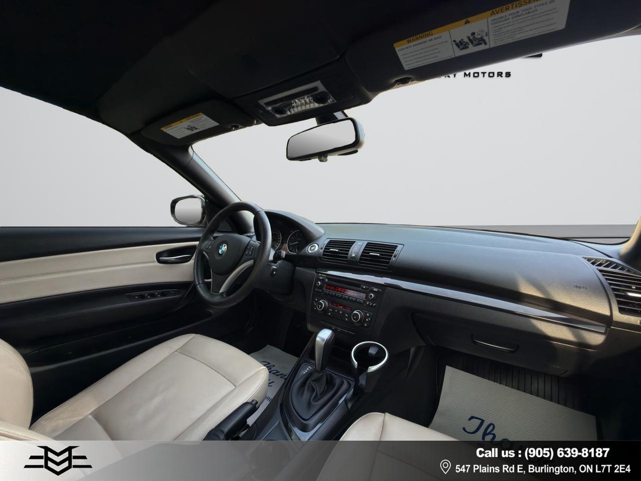 2012 BMW 1 Series Cabriolet 128i - 48,000KMS ONLY - LOW LOW KMS !!! Photo