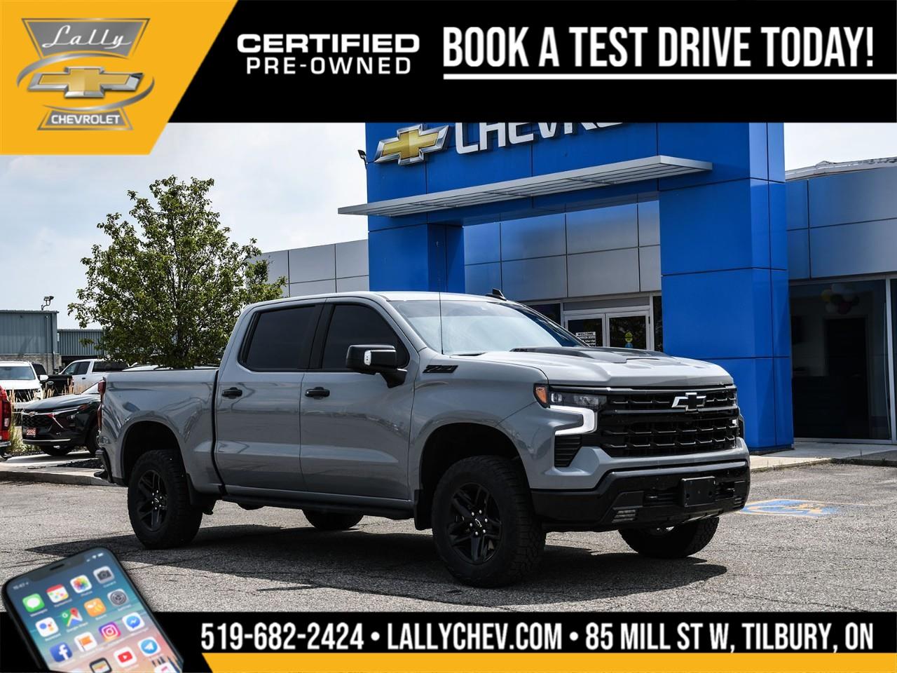 Used 2024 Chevrolet Silverado 1500 LT Trail Boss for sale in Tilbury, ON