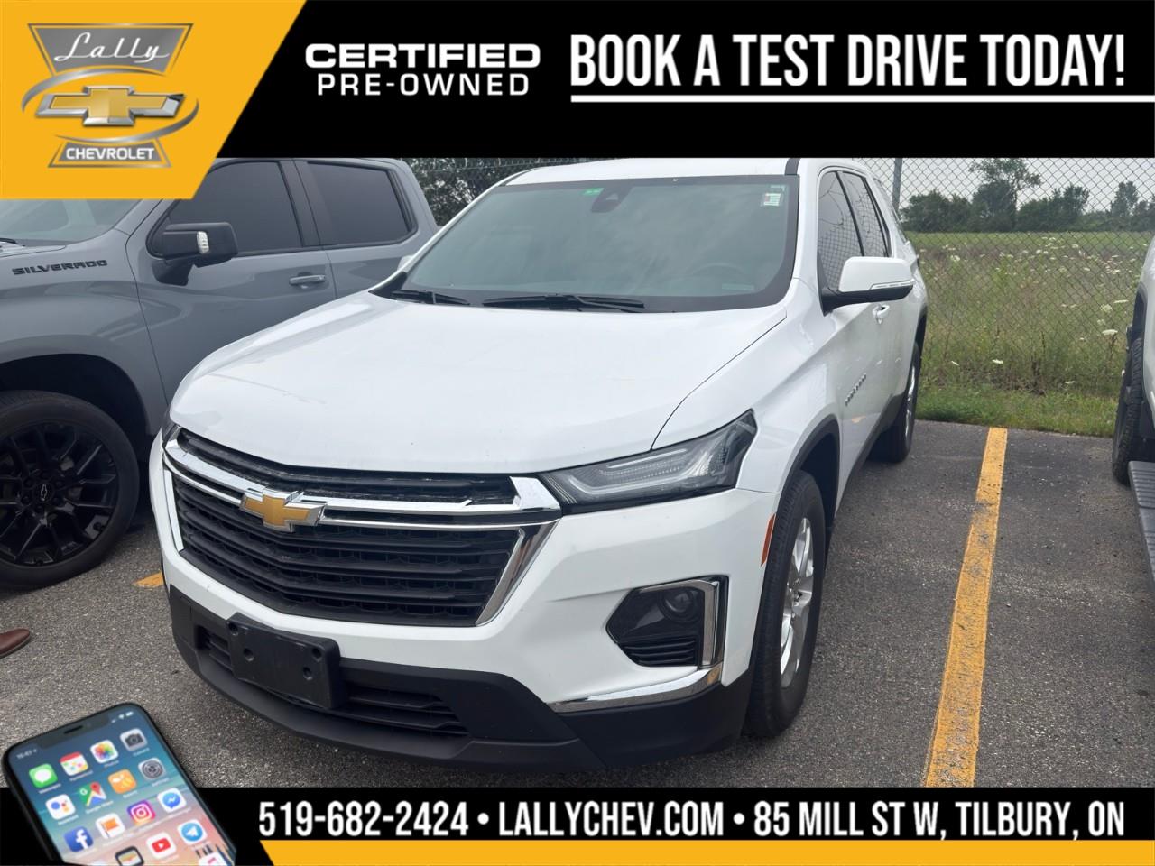 Used 2023 Chevrolet Traverse LS for sale in Tilbury, ON