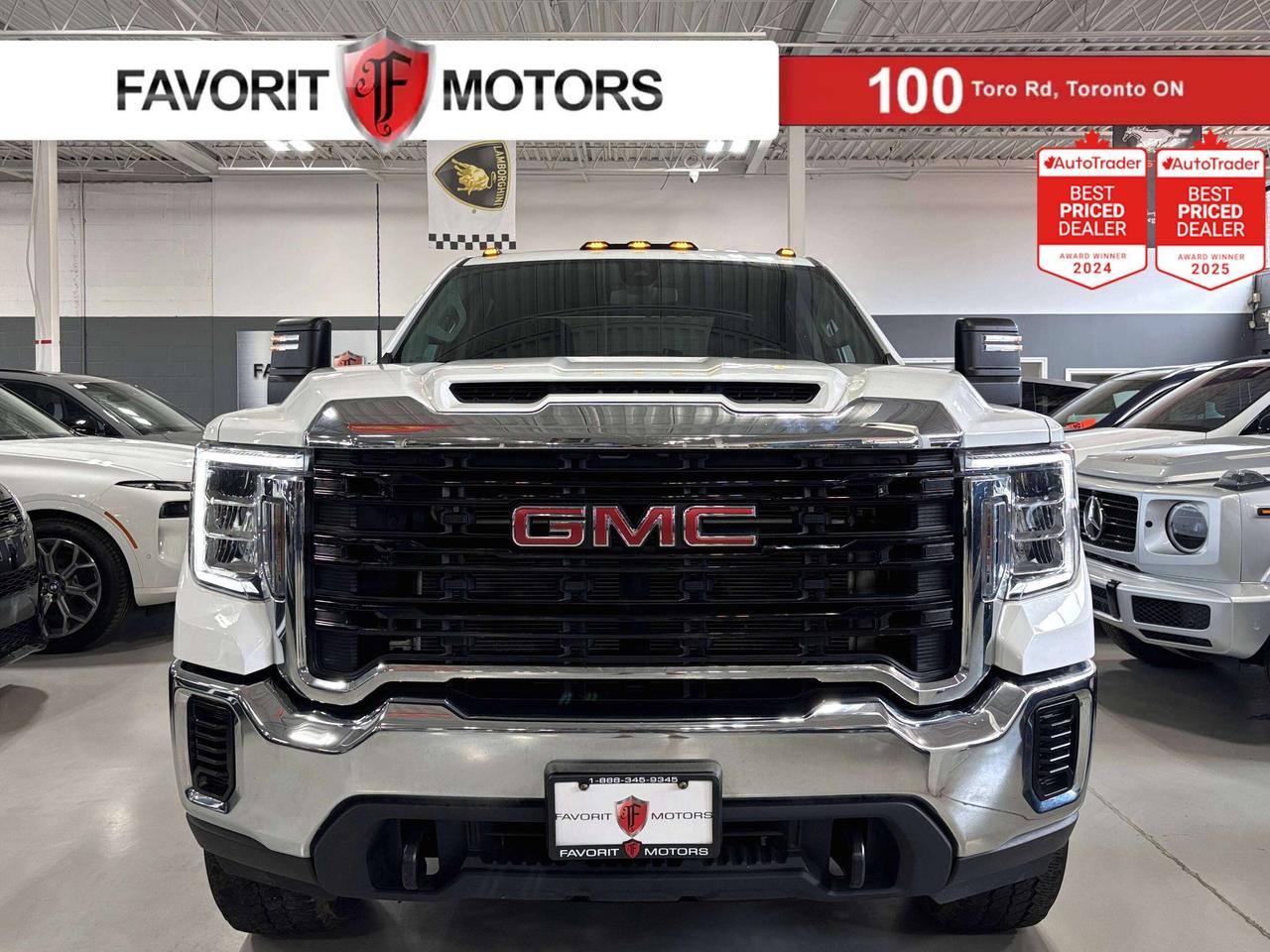 **MONTH-END SPECIAL!**FEATURING : 6.6L V8 POWERED, OFFROAD 4X4, 6 PASSENGER SEATING, FAST HD SERIES WHEELS, BEDLINER, WEATHERPROOF FLOORMATS, REMOTE START, FORWARD COLLISION SYSTEM, WELL EQUIPPED, VERY CLEAN! FINISHED IN WHITE ON MATCHING GRAY INTERIOR, HEATED/COOLED SEATS, HEATED STEERING WHEEL, NAVIGATION SYSTEM, BACKUP CAMERA, PARKING SENSORS, AM, FM, SATELLITE, APPLECARPLAY, ANDROIDAUTO, BLUETOOTH, STEERING WHEEL CONTROLS, PREMIUM SOUND SYSTEM, POWER OPTIONS, AND MUCH MORE!!!


**As per OMVIC regulations, this vehicle is not drivable, not certified and not e-tested. Certification is available for $899.** All our vehicles are in excellent condition and have been fully inspected by an in-house licensed mechanic.


The advertised price is a finance only price, if you wish to purchase the vehicle for cash additional $2,000 surcharge will apply. Applicable prices and special offers are subject to change with or without notice and shall be at the full discretion of Favorit Motors.