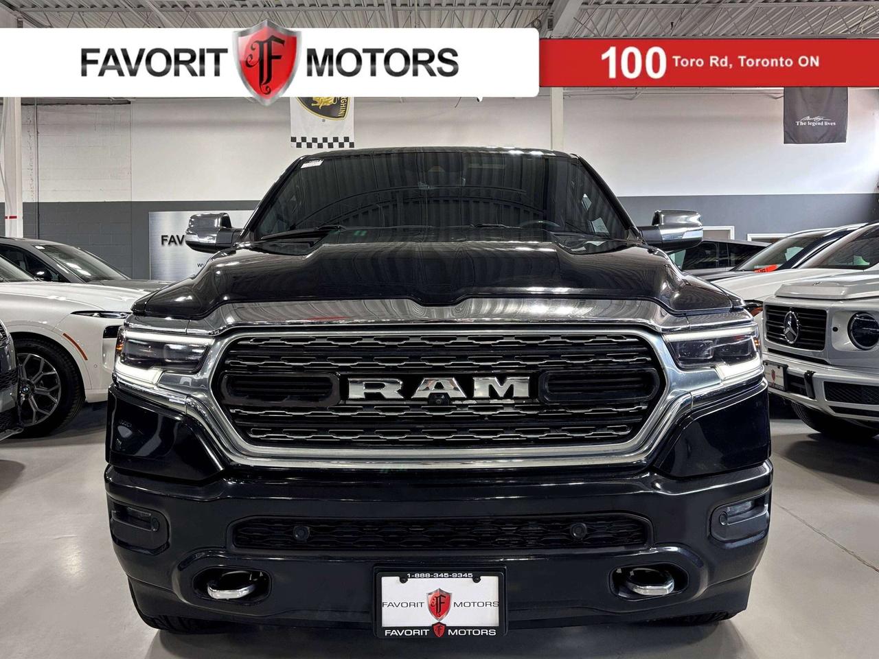 **MONTH-END SPECIAL!**FEATURING : V8 HEMI POWERED, 4X4, LIMITED TRIM, POWER RUNNING BOARDS, HEIGHT ADJUSTABLE RAM AIR SUSPENSION, BEDLINER, BISON TONNEAU COVER, PANORAMIC ROOF, RAMCHARGER WIRELESS CHARGING TRAY, REMOTE START, REMOTE TAILGATE DROP, REMOTE AIR SUSPENSION, HIGHLY EQUIPPED! FINISHED IN BLACK ON MATCHING BLACK INTERIOR, LIMITED STITCHED LEATHER SEATS, WOOD TRIMS, WOOD STEERING WHEEL, HEATED/COOLED SEATS, REAR HEATED/COOLED SEATS, HEATED STEERING WHEEL, HEATED MIRRORS, NAVIGATION SYSTEM, 360 MULTI VIEW BACKUP CAMERA, PARKING SENSORS, FORWARD COLLISION WARNING, LANESENSE, BLIND SPOT ALERT, ADAPTIVE CRUISE CONTROL, AM, FM, SATELLITE, USB, BLUETOOTH, PREMIUM ALLOYS, STEERING WHEEL CONTROLS, PREMIUM HARMAN/KARDON SOUND SYSTEM, POWER OPTIONS, POWER FOLDING MIRRORS, AND MUCH MORE!!!


**As per OMVIC regulations, this vehicle is not drivable, not certified and not e-tested. Certification is available for $899.** All our vehicles are in excellent condition and have been fully inspected by an in-house licensed mechanic.


The advertised price is a finance only price, if you wish to purchase the vehicle for cash additional $2,000 surcharge will apply. Applicable prices and special offers are subject to change with or without notice and shall be at the full discretion of Favorit Motors.