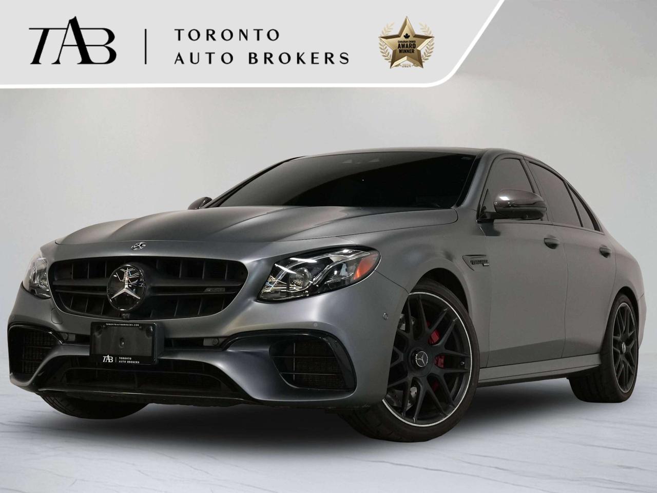 Used 2018 Mercedes-Benz E-Class 63 S | MATTE | BURMESTER | 20 IN for sale in Vaughan, ON