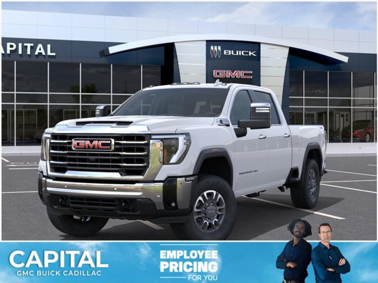 This 2026 GMC Sierra 2500HD in Summit White is equipped with 4WD and Turbocharged Diesel V8 6.6L/ engine.Check out this vehicles pictures, features, options and specs, and let us know if you have any questions. Helping find the perfect vehicle FOR YOU is our only priority.P.S...Sometimes texting is easier. Text (or call) 306-801-9090 for fast answers at your fingertips!Dealer License #914248Disclaimer: All prices are plus taxes & fees. See dealer for Details. Dealer Permit # 914248 See dealer for Details.