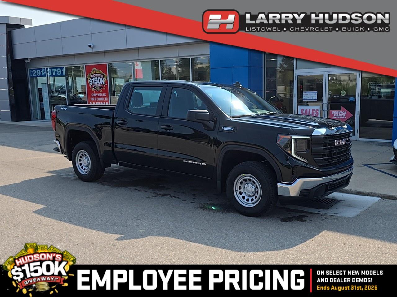 HUDSONS HAS IT! See it - Drive it - Own it - LOVE it. At Larry Hudson Chevrolet Buick GMC we make car buying a breeze! New car pricing with $0 down approvals are among your options (*on approved credit). There are a variety of finance and lease options available. Also expect top dollar for your trade-in! Selling price/payment shown includes cash incentive(s). Does not include HST & Licensing. Bi-Weekly payments reflect current Chevrolet Buick and GMC incentives. We have professional Product Specialist to guide you through your vehicle purchase. Contact us for more info! 1-800-350-3325
