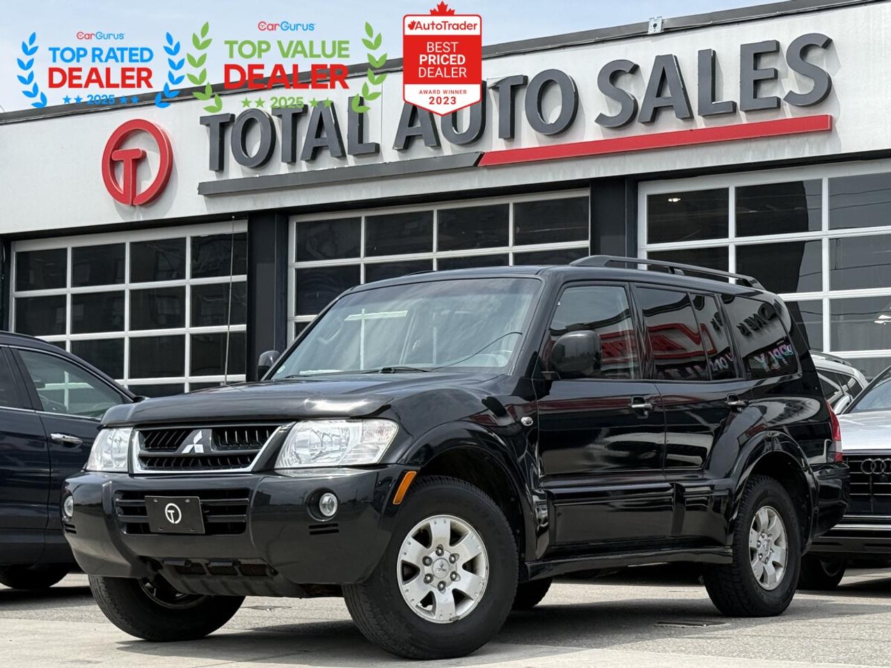 Used 2004 Mitsubishi Montero LIMITED | 7 SEATER | REAR TV | INFINITY for sale in North York, ON