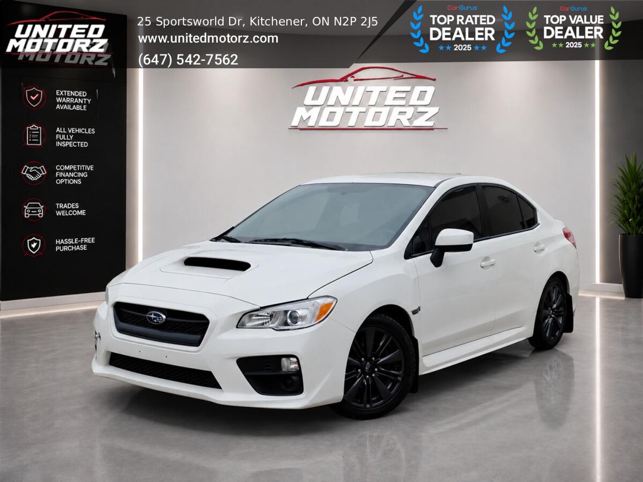 2017 Subaru WRX 4dr Sdn Man AWD 2.0L~AS-IS SPECIAL~ Photo0