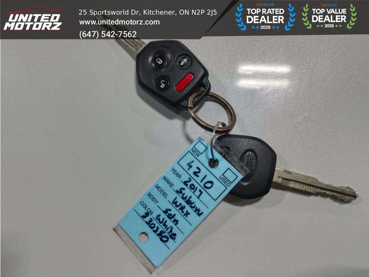 2017 Subaru WRX 4dr Sdn Man AWD 2.0L~AS-IS SPECIAL~ Photo
