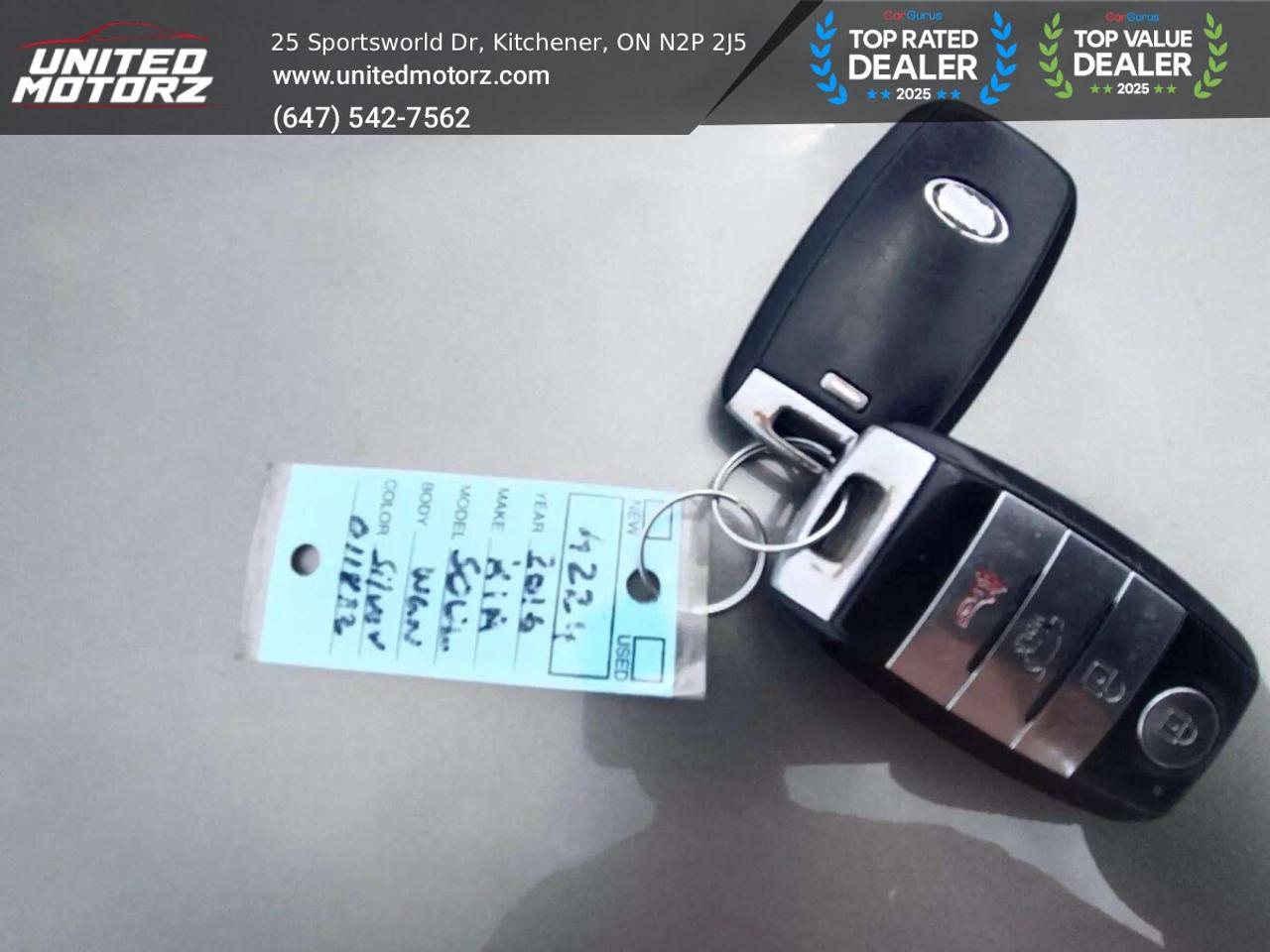2016 Kia Soul EV Wgn Luxury FWD ~SAFETY CERTIFIED~NO ACCIDENTS~O Photo