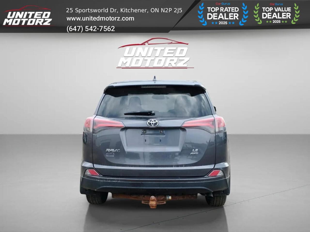 2016 Toyota RAV4 LE AUTO AWD 4dr 2.5L~SAFETY CERTIFIED~ NO ACCIDENT Photo