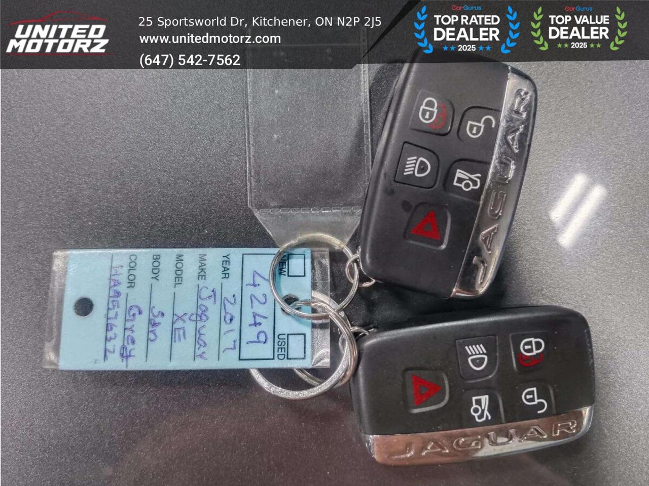 2017 Jaguar XE Prestige 4dr Sdn I4 AUTO AWD 2.0L~SAFETY CERTIFIED Photo
