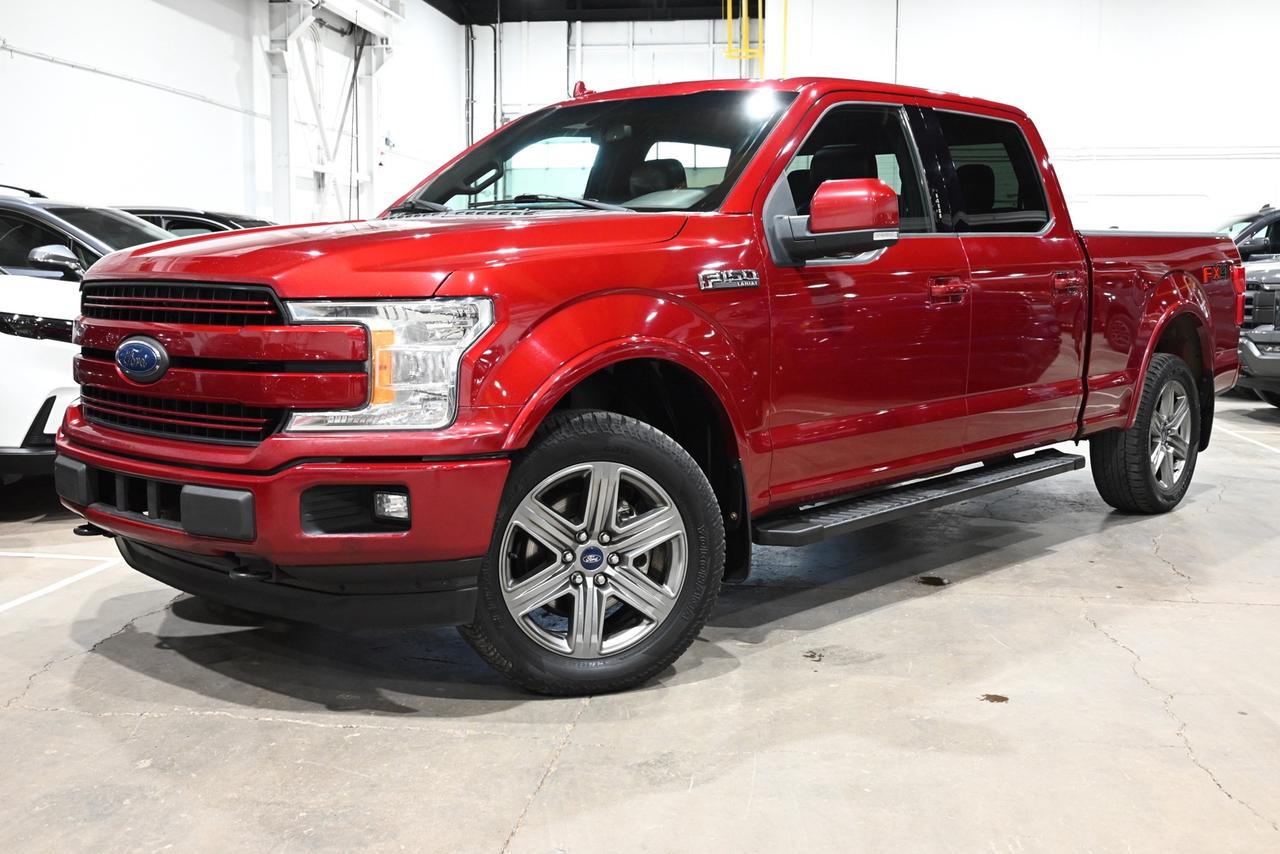 <p><font color=#000000><span><span>Financing & Warranty Available!</span><span><br></span></span></font><span><br></span><span>SuperCrew w/ 5.5ft. Box - Accident Free!</span><span><br><br></span><span>Key Features:</span><span><br></span><span><br>- 4x4<br>- Cooled & Heated Front Seats<br>- Panoramic Moonroof<br>- Remote Start<br>- Apple CarPlay & Android Auto Compatibility<br></span><span>- Bang & Olufsen Premium Audio</span><span><br>- Voice-Activated Navigation<br>- Reverse Sensing System<br>- Rear View Camera<br>- Blind Spot Information System (BLIS) w/ Cross-Traffic Alert<br>- Intelligent Access w/ Push-Button Start<br>- Dual-Zone Automatic Climate Control<br>- 8-Inch In-Cluster Productivity Screen<br>- Drivers Seat Memory Settings<br>- Universal Garage Door Opener<br>- Power-Folding Heated Sideview Mirrors w/ Memory<br>- Quad-Beam LED Headlamps w/ Auto High Beams<br>- LED Fog Lamps<br>- LED Taillamps<br>- LED Cargo Box Lighting<br></span><span>- 20-inch Aluminum Alloy Wheels</span><br><span>- Remote Tailgate Release w/ Tailgate Step<br>- Hard Tri-Fold Tonneau Cover<br>- Trailer Tow Package<br>- Integrated Trailer Brake Controller<br>- Trailer Back-Up Assist<br>- 9,000lb. Towing Capacity<br>- 3.31 Rear Axle Ratio<br></span><span>- 10-Speed Automatic Transmission</span><br><span>- 5.0L V8 Engine<br><br><span>Exterior Colour:</span> Ruby Red Metallic<br><span>Interior Colour:</span> Black Leather<br><br><span>Manufacturers Brochure:</span> </span><a href=https://www.fordfseries.com/wp-content/uploads/2019/01/2019-F150-_vybaven%C3%AD_specifikace.pdf target=_blank><span>https://xr793.com/wp-content/uploads/2018/12/2018-Ford-F150-V2.pdf</span></a><span><br><br></span><span>Unlock a full year of FREE exclusive VIP benefits with your purchase! Enjoy 20% off labor, 25% off tires, free windshield stone chip repairs, and so much more. Visit saskatoonauto.ca/vip-features for all the details.<br></span><span><br>Honesty Pricing eliminates the haggle hassle by providing you with our lowest possible selling price up front. In fact, it is the lowest price in our market, and we will prove it by disclosing a comprehensive market report of what our competitors are selling similar vehicles for.<br></span><span><br>This vehicle meets our Diamond Certification standard, which begins by selecting only premium quality vehicles and subjecting them to a much more comprehensive inspection process than typical dealerships use. Diamond Certified ensures a clean history, exceptional appearance and problem-free operation.<br></span><span><br>At Saskatoon Auto Connection we sell pre-owned automobiles the way we would like to buy them ourselves. Since 2008, we have been dedicated to providing the highest level of integrity and transparency in our industry, in combination with the highest quality vehicles at the most competitive prices in Saskatchewan. Our friendly staff is ready to positively redefine your expectations of the pre-owned automobile space.</span><br><br></p>