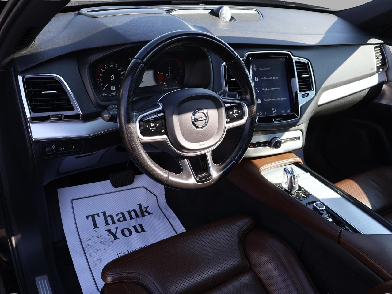 2019 Volvo XC90 T8 eAWD MOMENTUM PLUG-IN HYBRID *ACCIDENT FREE*VOLVO MAINTAIN* CAMERA NAV BLUETOOTH LEATHER HEATED SEATS PANO ROOF CRUISE ALLOYS Photo