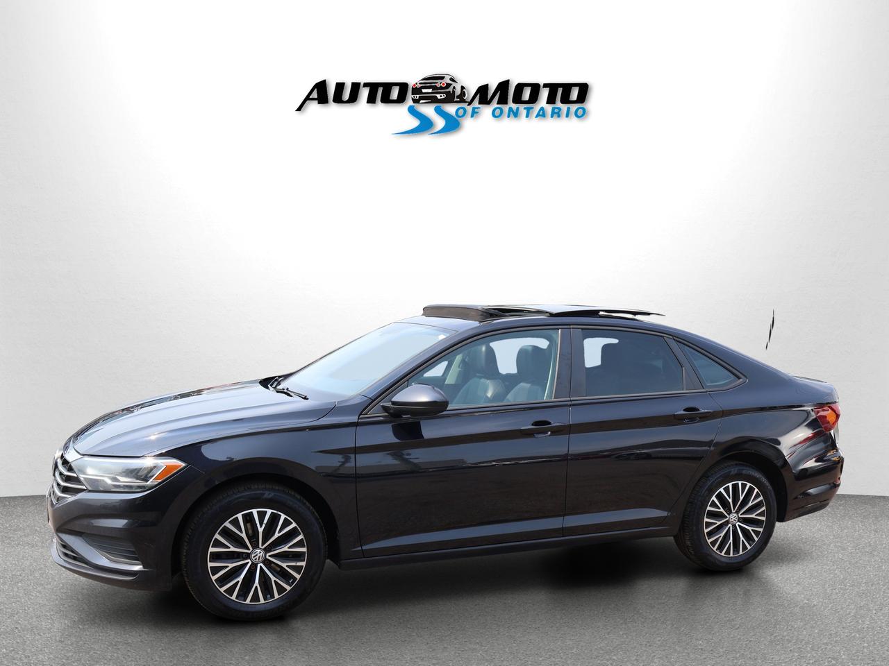 2019 Volkswagen Jetta 1.4T HIGHLINE 6SPEED CERTIFIED 6SP MANUAL *ACCIDENT FREE* CAMERA BLUETOOTH LEATHER HEATED SEATS SUNROOF CRUISE ALLOYS Photo