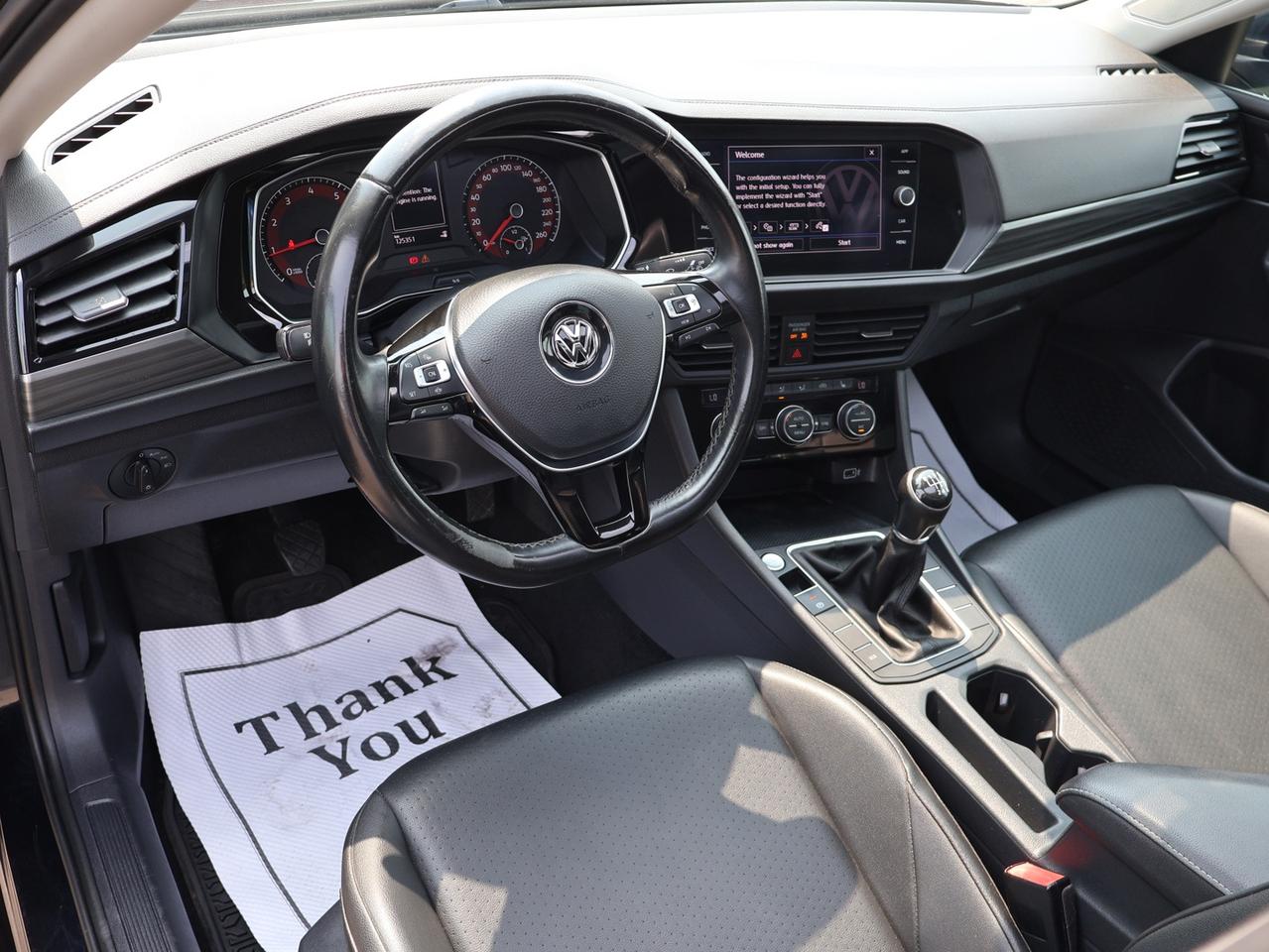 2019 Volkswagen Jetta 1.4T HIGHLINE 6SPEED CERTIFIED 6SP MANUAL *ACCIDENT FREE* CAMERA BLUETOOTH LEATHER HEATED SEATS SUNROOF CRUISE ALLOYS Photo