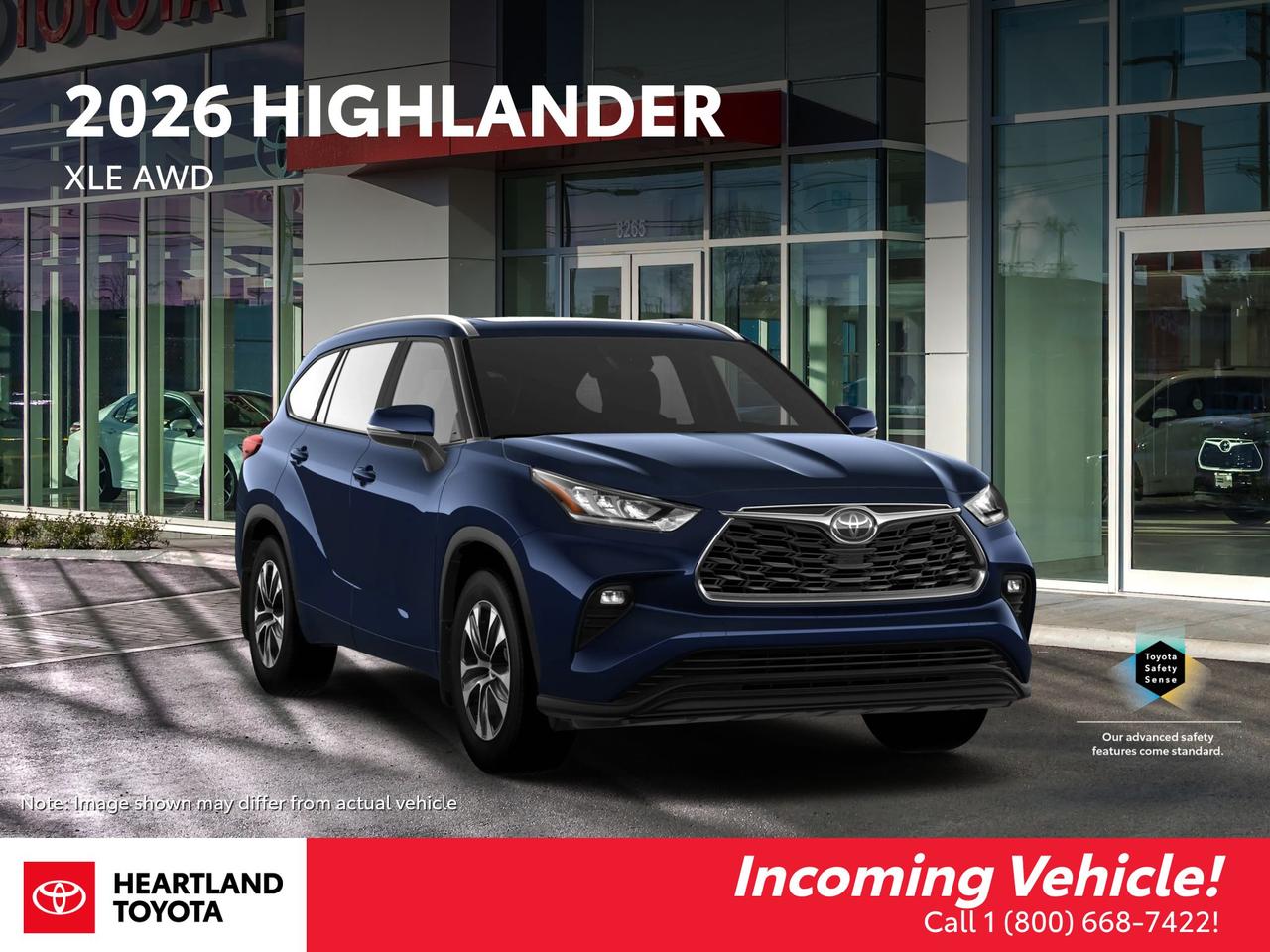 2026 Toyota Highlander XLE AWD Photo