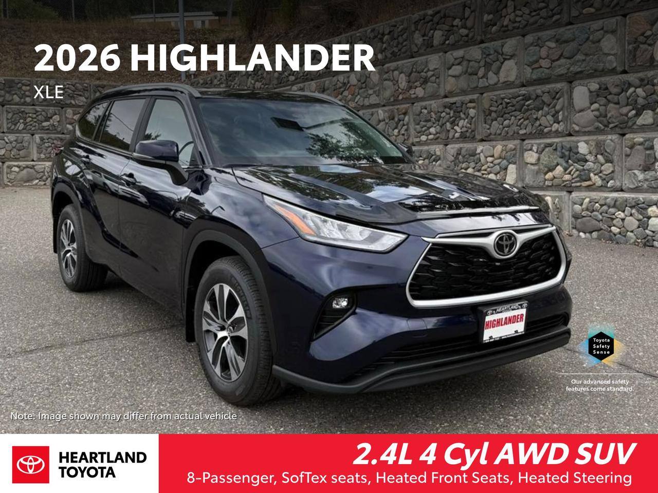 2026 Toyota Highlander XLE Photo