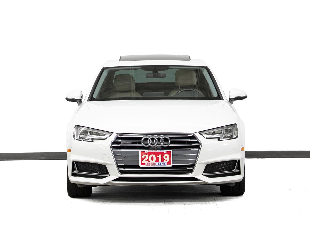 2019 Audi A4 TECHNIK AWD | Nav | Leather | Sunroof | CarPlay