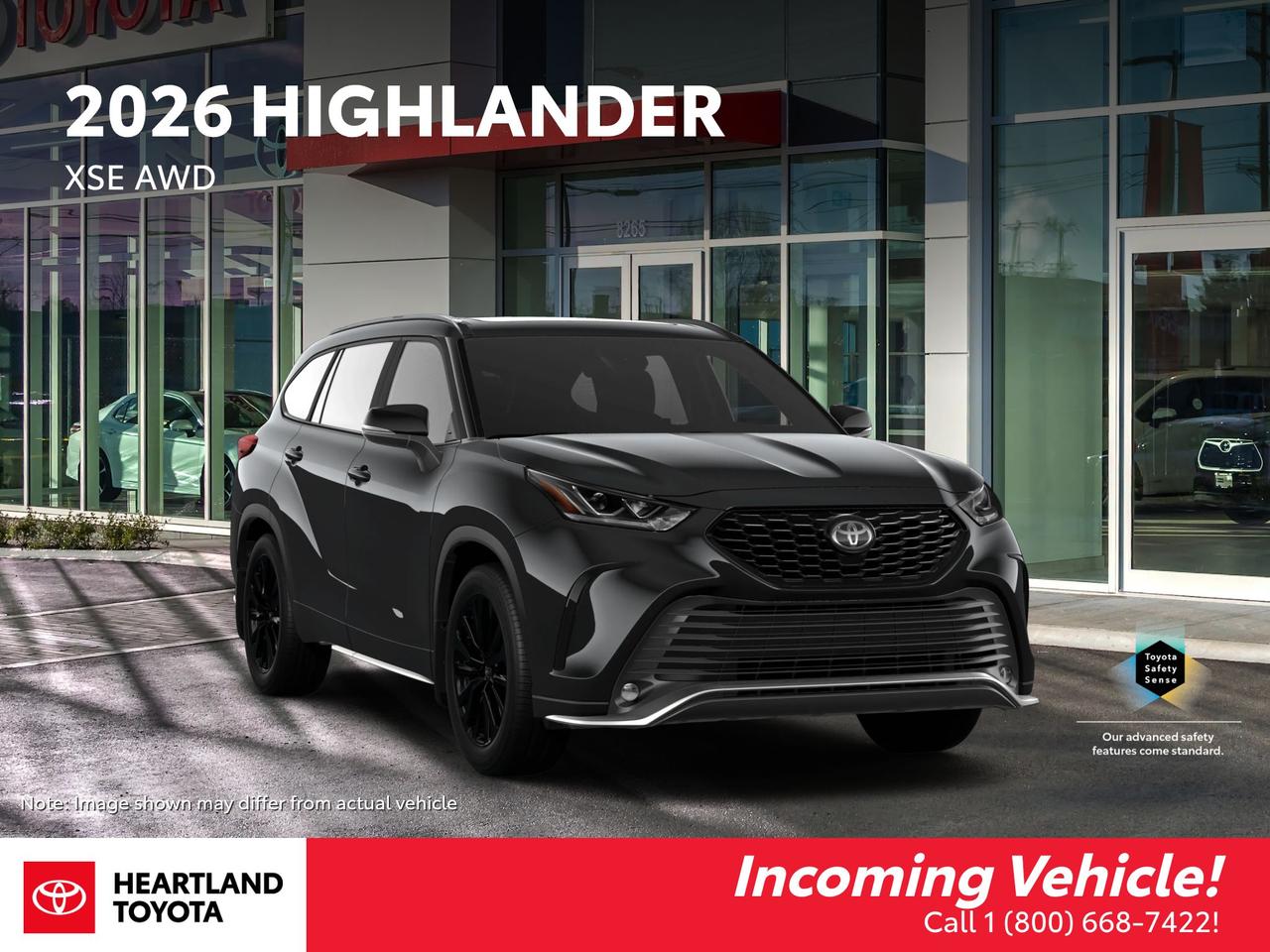 2026 Toyota Highlander XSE AWD Photo