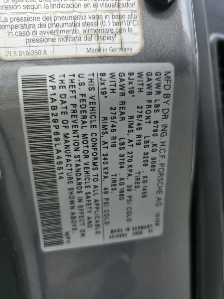 2009 Porsche Cayenne Base Photo