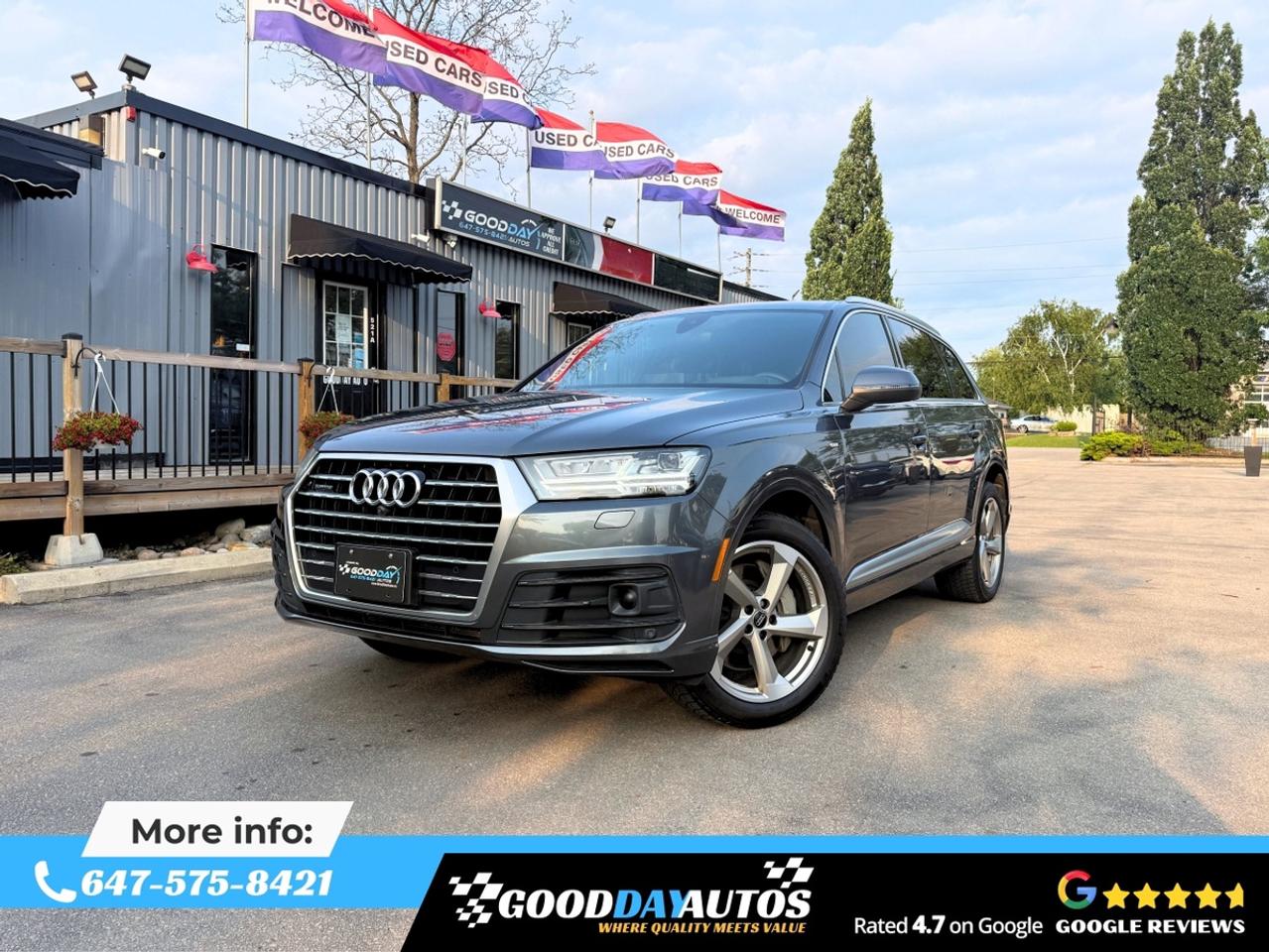 2018 Audi Q7 Technik S-LINE ONE OWNER CLEAN CARFAX DRIVER ASST Photo