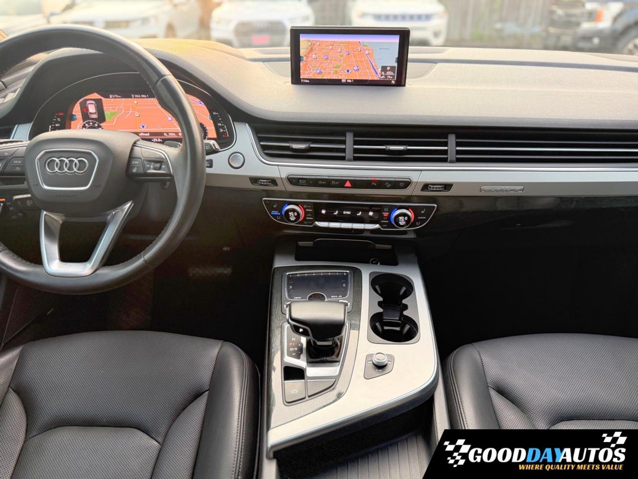 2018 Audi Q7 Technik S-LINE ONE OWNER CLEAN CARFAX DRIVER ASST Photo