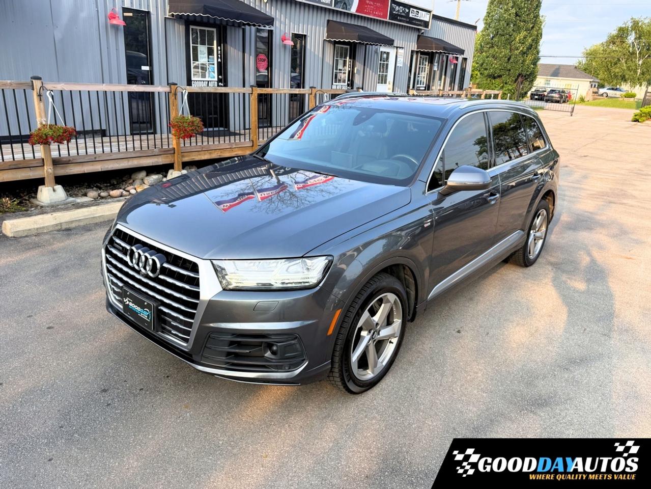 2018 Audi Q7 Technik S-LINE ONE OWNER CLEAN CARFAX DRIVER ASST Photo