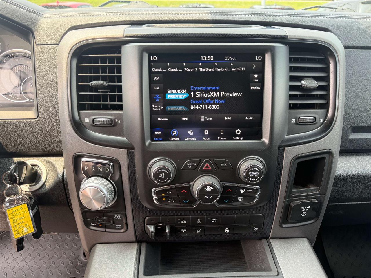 2018 RAM 1500 Rebel - tow pkg - htd seats/wheel Photo