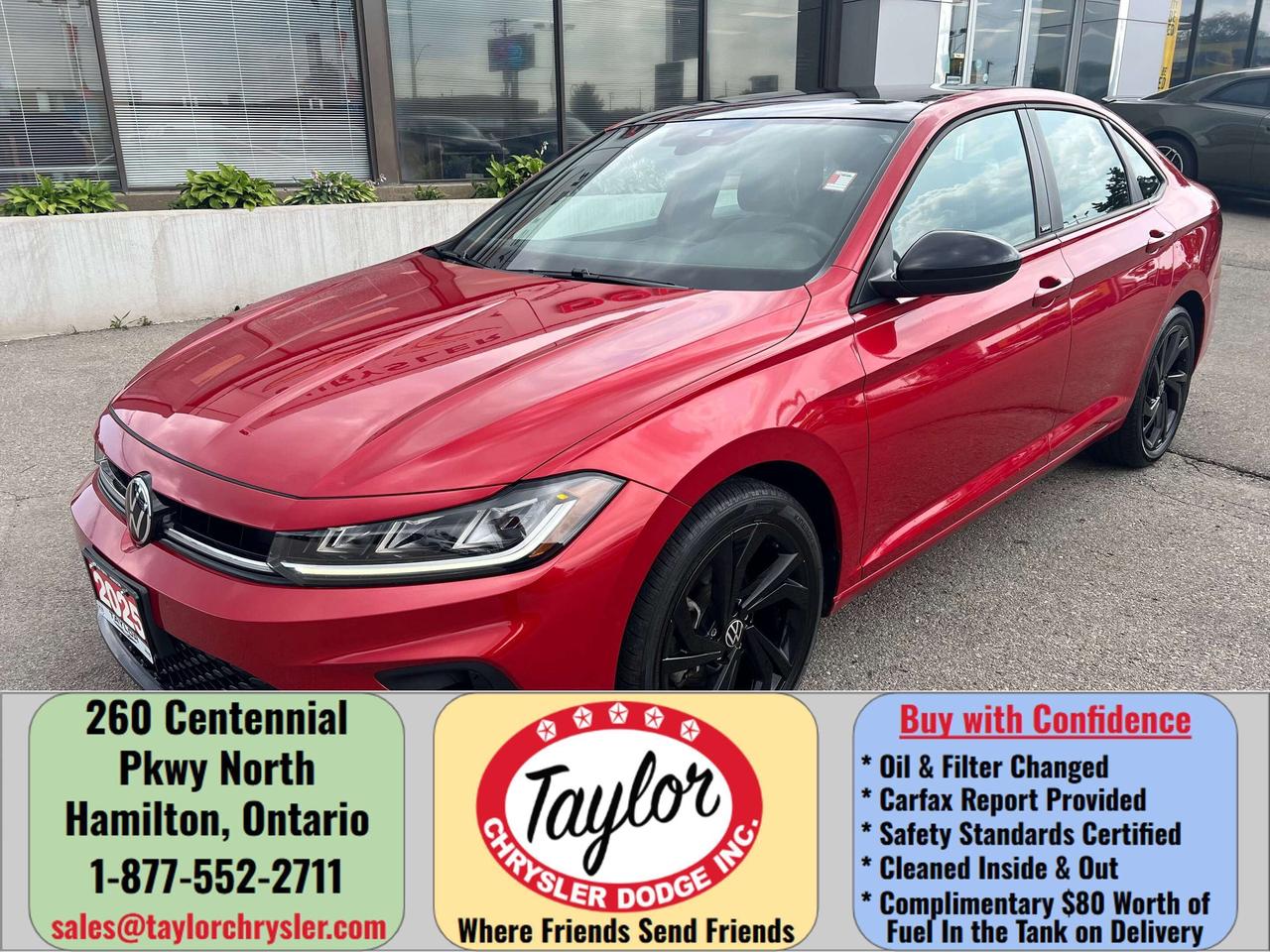 2025 Volkswagen Jetta Comfortline Sport *SUN *LTHR *PWR SEAT *HEAT SEATS Photo