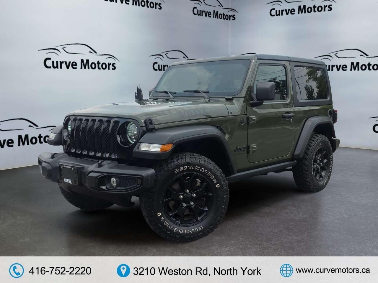 2022 Jeep Wrangler Willys 4x4 * 1 OWNER / BLIND SPOT ASSIST / CARPLAY / CAMERA / LED Photo2
