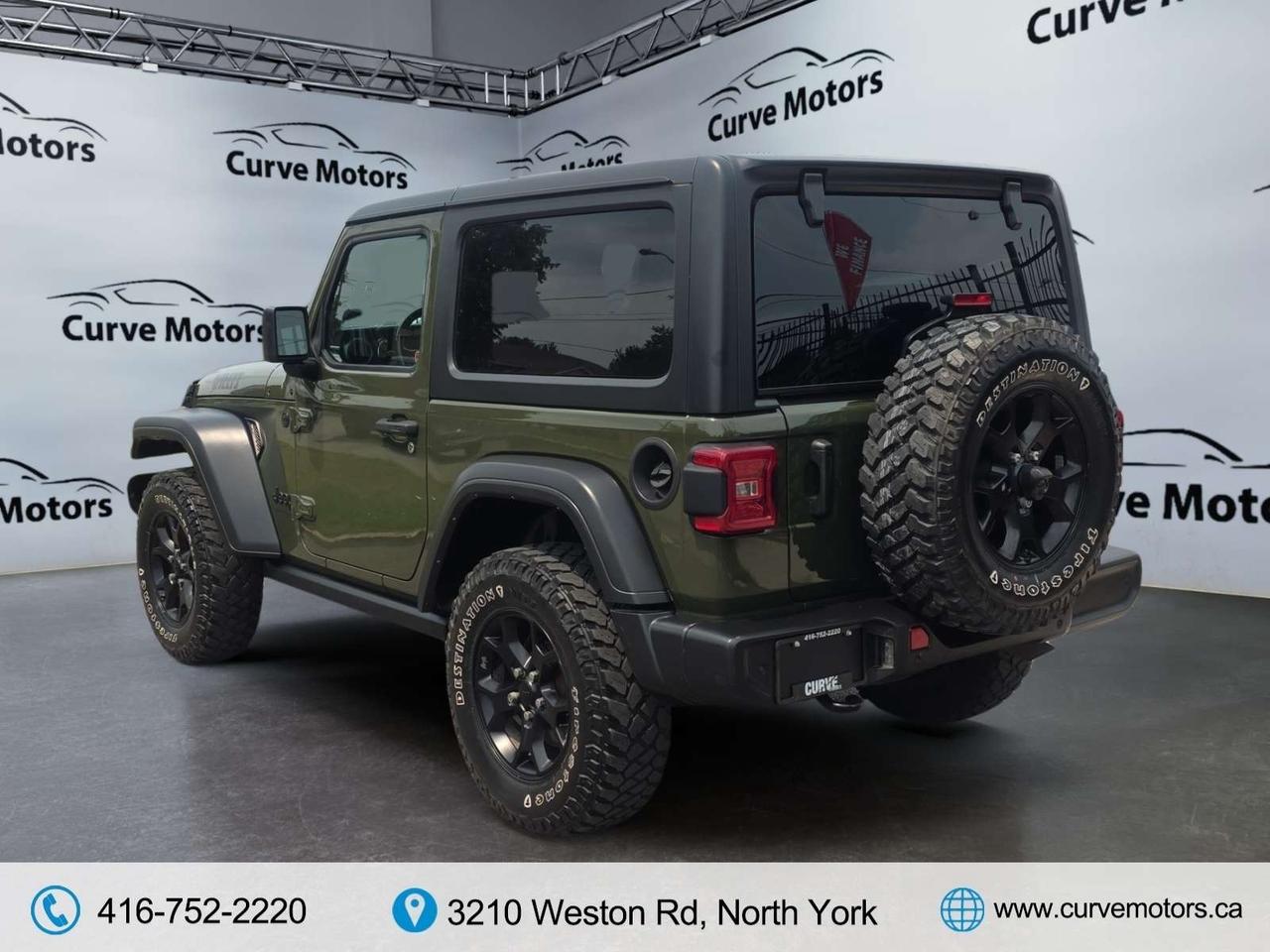 2022 Jeep Wrangler Willys 4x4 * 1 OWNER / BLIND SPOT ASSIST / CARPLAY / CAMERA / LED Photo