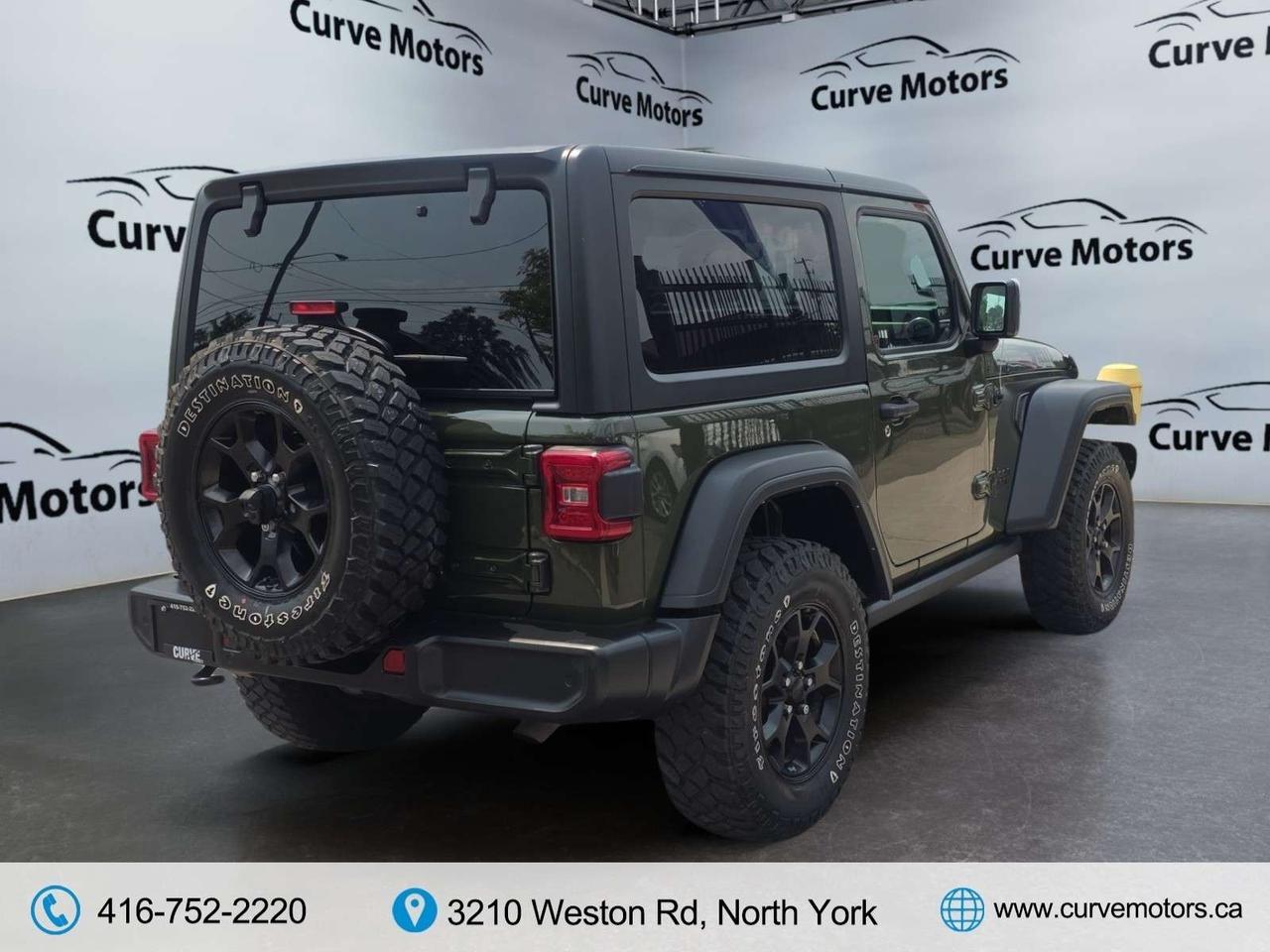 2022 Jeep Wrangler Willys 4x4 * 1 OWNER / BLIND SPOT ASSIST / CARPLAY / CAMERA / LED Photo